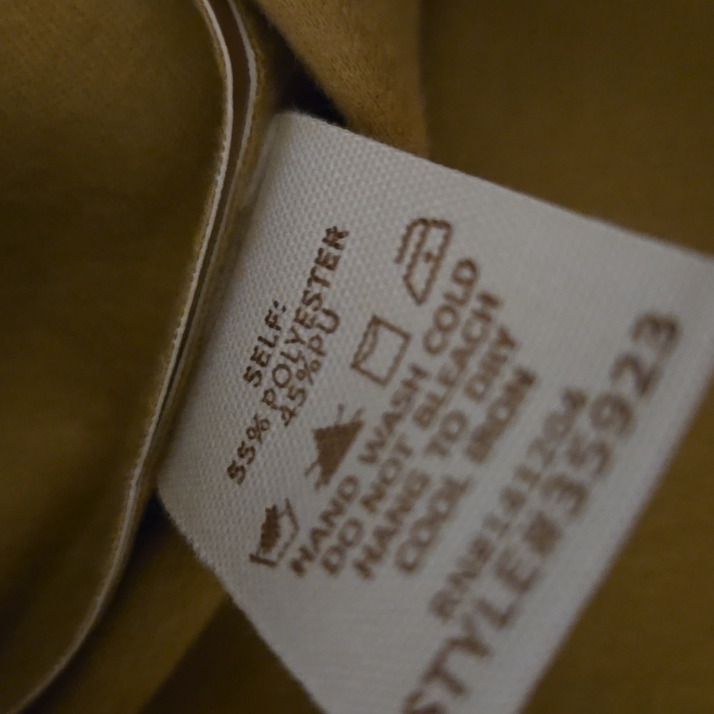 Hem & Thread Pleather Midi Skirt NWT - Picture 6 of 6